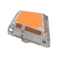 Tile Special 1 × 2 Diamond Plain with Orange Surface print Transparent