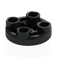 Fliese speziell rund 2 × 2 umgekehrt Schwarz