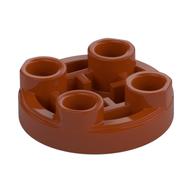 Tile Special Round 2 × 2 Inverted Dark Orange