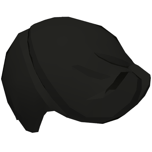 Hair Smooth with Spiked Bangs Black