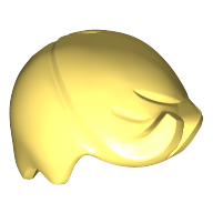 Hair Smooth with Spiked Bangs Bright Light Yellow