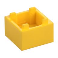 Container Box 2 × 2 × 1 [Plain] Gelb