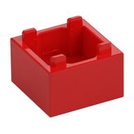 Container Box 2 × 2 × 1 [Plain] Rot
