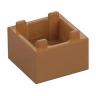 Container Box 2 × 2 × 1 [Plain] Mittelnougat