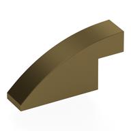 Brick Curved 1 × 4 × 1 2/3 No Studs Metallic Gold