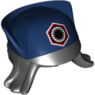 Hair and Hat, First Order Cap with Black Hair Dunkelblau