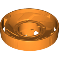 Rotor, Spinner, 10 Diameter Orange