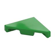 Tile 45° Cut 2 × 2 (Triangle) Bright Green