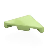 Tile 45° Cut 2 × 2 (Triangle) Yellowish Green