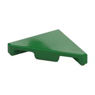Tile 45° Cut 2 × 2 (Triangle) Green