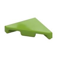 Tile 45° Cut 2 × 2 (Triangle) Lime