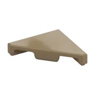 Tile 45° Cut 2 × 2 (Triangle) Dark Tan