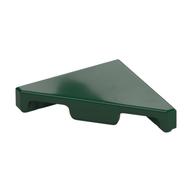 Tile 45° Cut 2 × 2 (Triangle) Dark Green