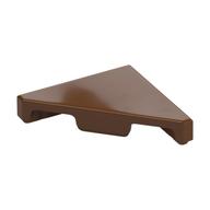Tile 45° Cut 2 × 2 (Triangle) Reddish Brown