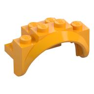 Wheel Arch, Mudguard 4 × 2 × 2 1/2 Bright Light Orange