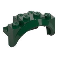 Wheel Arch, Mudguard 4 × 2 × 2 1/2 Dark Green