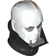 Large Figure Head Darth Vader Black