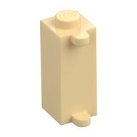Brick Special 1 × 1 × 2 with Shutter Holder Tan