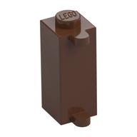 Brick Special 1 × 1 × 2 with Shutter Holder Brown