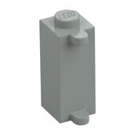 Brick Special 1 × 1 × 2 with Shutter Holder Light Gray