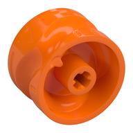 Schalthebel mit Rille, 8 Stufen, ohne Markierungen in Orange