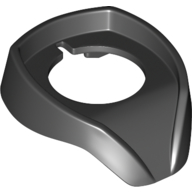 Large Figure Neck Cover Black
