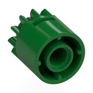 Technic Gear 12 Tooth with Clutch on One Side Grün