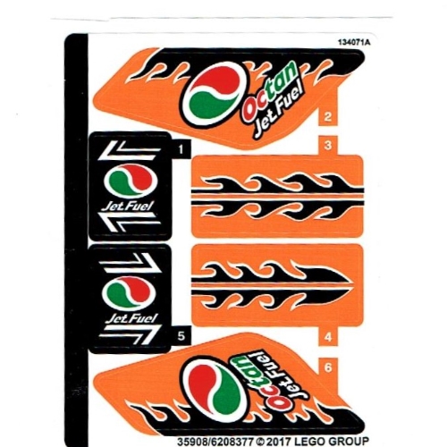 Sticker Sheet for Set 60178-1 [No Color/Any Color]
