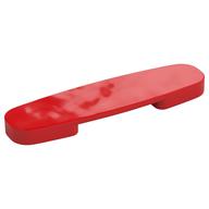 Duplo Train Action Plate [PLAIN] Red
