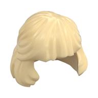 Hair Mid-Length Combed Behind Ear Tan