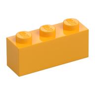 Brick 1 × 3 Bright Light Orange