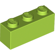 Brick 1 × 3 Lime