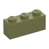 Stein 1 × 3 Olivgrün