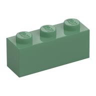 Brick 1 × 3 Sand Green