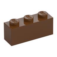 Stein 1 × 3 Rotbraun