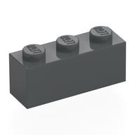 Stein 1 × 3 Dunkelblaugrau