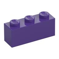 Stein 1 × 3 Dunkellila