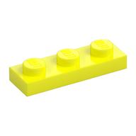 Plate 1 × 3 Vibrant Yellow