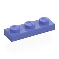 Plate 1 × 3 Blue Violet