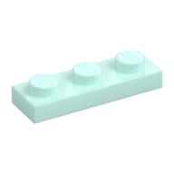 Platte 1 × 3 Hellaqua