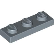 Platte 1 × 3 Sandblau