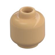 Minifig Head [Plain] [Hollow Stud] Warm Tan