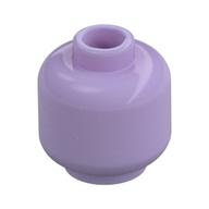Minifig Head [Plain] [Hollow Stud] Lavender