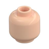 Minifig Head [Plain] [Hollow Stud] Hellnougat