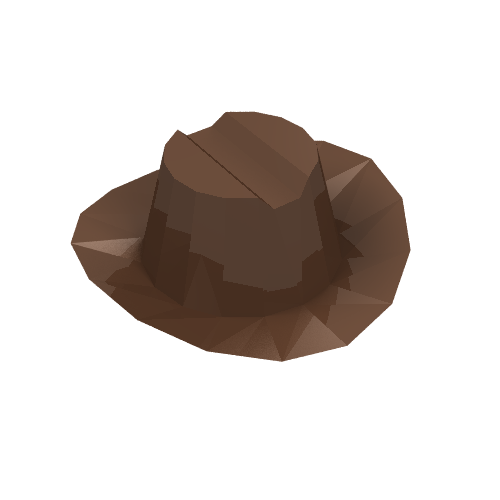 Hat Cowboy Braun