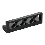 Fence Lattice 1 × 4 × 1 Schwarz