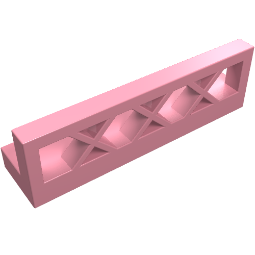 Fence Lattice 1 × 4 × 1 Pink