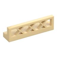Fence Lattice 1 × 4 × 1 Beige