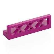Fence Lattice 1 × 4 × 1 Magenta