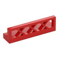 Fence Lattice 1 × 4 × 1 Red